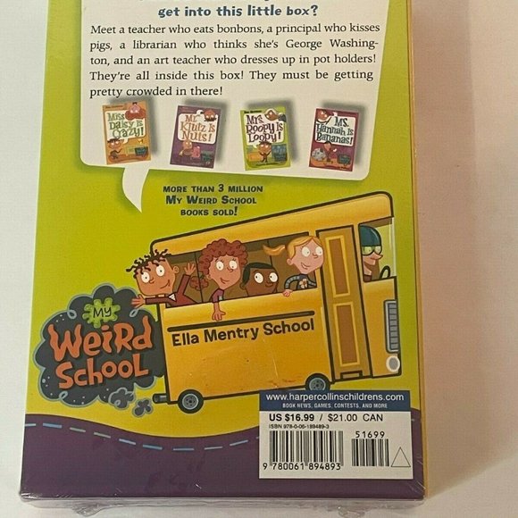 NEW/Sealed My Weird School Collection: Paperback Chapter Books 1-4 by Dan Gutman - Picture 5 of 6